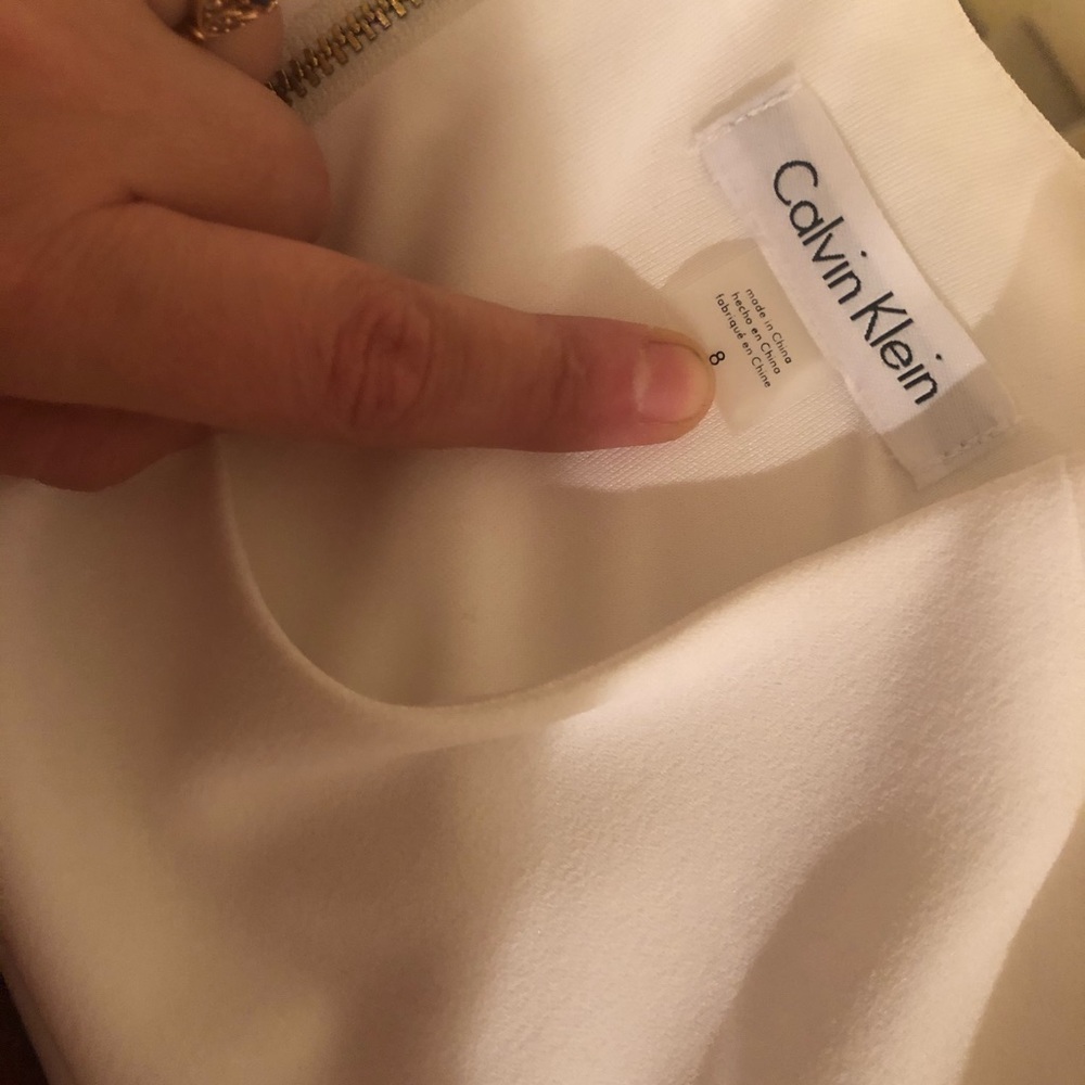 Calvin Klein Ruffle Dress - Picture 4 of 4